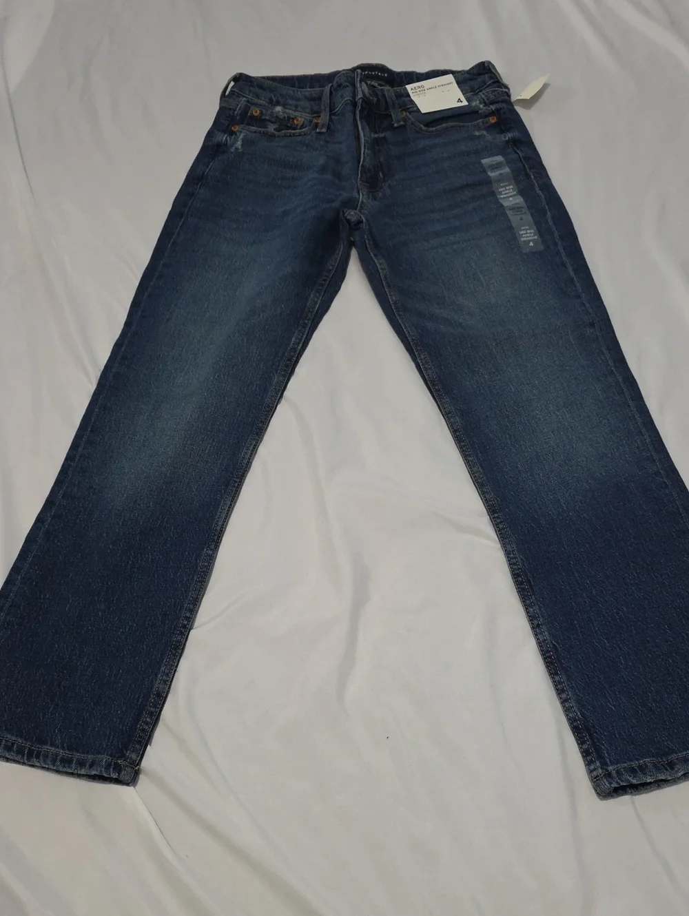 Aeropostale Mid-rise Ankle Straight Jean